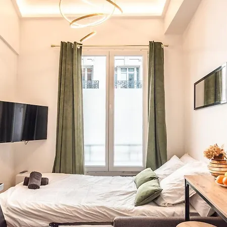 شقة Elegant Esprit Loft Avec Ac باريس