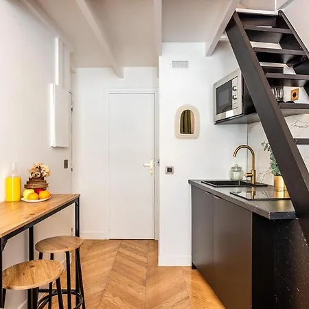 Elegant Esprit Loft Avec Ac דירה פריז